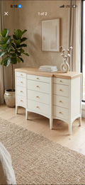 Elara Two-Tone 12-Drawer Dresser