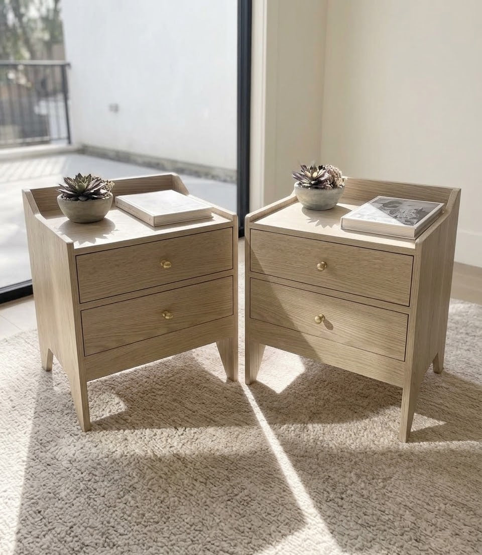 Kerrisdale solid oak nightstand