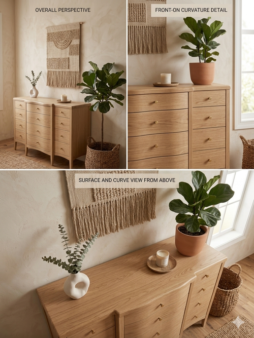 The Willow Serpentine Dresser